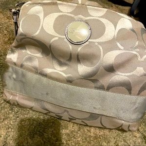 Olive Green Coach Crossbody